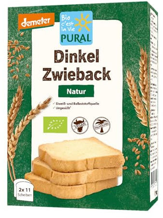 Pural Dinkel Zwieback, 200g