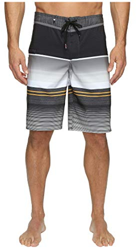 Quiksilver Men's Everyday Stripe Vee 21 Boardshort, Tarmac, 31