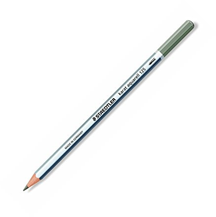 Aquarellfarbstift warm grau