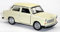 Welly Trabant Trabbi 601 Limousine Weiss Beige Ca 1/43 1/36-1/46 Modellauto Modell Auto