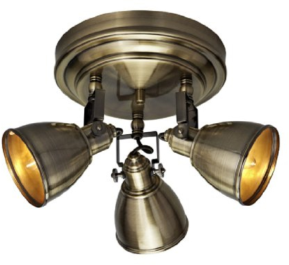 Markslöjd 104050 Deckenrondell, E14, Metall, gelb, 26 cm