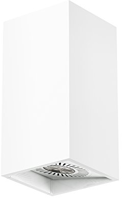 Osram LED-Wandleuchte, Tresol, weiß, Innenleuchte, horizontale und vertikale Montage, LED-Spots 60° schwenkbar, 4,5 Watt, Warmweiß-3000K