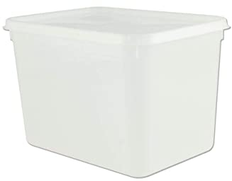 Packpack 4 Litre Rectangular Ice Cream Container/Food Storage Container (40)