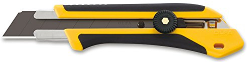 Japan Profi Cuttermesser 25mm mit Feststellrad | Made in JAPAN | Olfa 50463 | Premium Klinge extra scharf | Fabelhaft Sonderedition