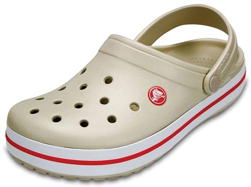 Crocs Unisexe Adulte Crocband Clog Sabots, Stucco/Melon, 42/43 EU