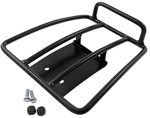 2EXTREME Gepäckträger hinten 70s schwarz kompatibel mit Vespa GTS Super Sport ie 300 ccm 4T LC ZAPM45200, 125 ccm ZAPM453, 250ie ZAPM45 Quasar