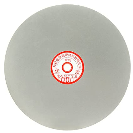 sourcingmap 200mm 8-inch Grit 1000 Diamond Coated Flat Lap Disk Wheel Grinding Sanding Disc