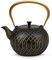 Toptier Tea Kettle, Japanese Tetsubin Cast Iron Teapot with Infuser for Loose Tea, Teapot Stovetop Safe, 34 Ounce (1000 ml), Black Melody