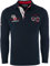 Carisma Langarm Poloshirt für Herren L, Blau 100% Baumwolle • Herren Langarmshirt mit Stickerei • Angenehmes Regular Fit Longsleeve 3433 Navy S