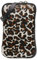 SH Leder Damen Echtleder Handytasche Umhängetasche Geldbörse Multifunktion Beutel Mini Bote Abnehmbar Verstellbar Schultergurt Handy bis 6,8 Zoll 11x18cm Jana G269 (Weiss Leopardenmuster Kuhfell)