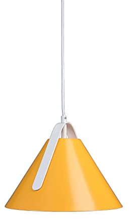 Deko-Light | Pendel-Leuchte Hänge-Lampe Decken-Licht gelb E27 Sockel Retrofit mit max. 3m Abhängung | Diversity