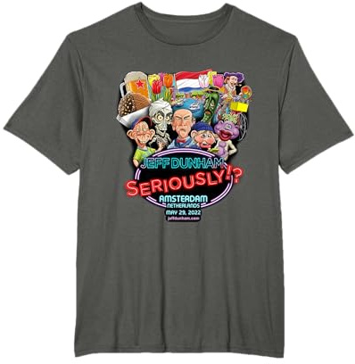 Jeff Dunham Amsterdam, Netherlands (2022) T-Shirt
