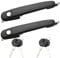 ZEALfix Türgriff vorne links + rechts 6N0837207 für Sharan Polo Caddy Alhambra Fo rd Galaxy 6N0837208 856440700