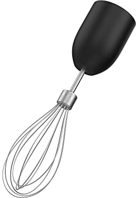 BLACK+DECKER Fouet Accessoire pour Robot de Cuisine Multifonction KitchenWand Mixeur Plongeant à Main Compact et Ergonomique BCKM101WHFF-XJ