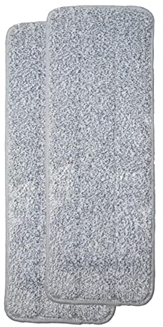Lot de 2 lingettes Microfibre pour Le Balai Serpillière Mop Compact Malin – Kit Complet de Nettoyage (Lot de 2 lingettes)