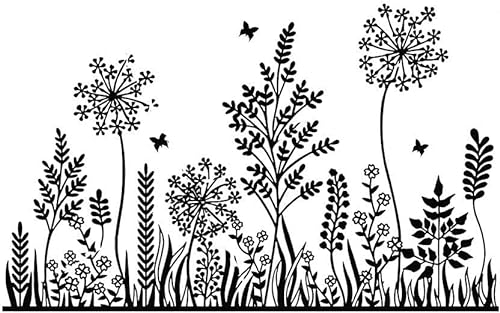 Stanzschablonen für Kartenherstellung, Motiv: Blume, Gras, Baum, Schablonen für Bastelarbeiten, Scrapbooking, Fotoalbum, dekorative Prägepapier-Stanzformen für Kartenherstellung, Vorlage