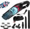 Handstaubsauger Akku 10000Pa, Kabelloser Auto-Staubsauger, Mini Staubsauger Auto Tragbarer Wiederaufladbarer Handstaubsauger Akku mit 2 Filtern für Auto, PC, Sofa, Haustier