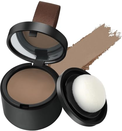 Polvere Capelli, Ritocco Ricrescita Capelli, Polvere Volumizzante Correttore Ricrescita, Hairline Shadow per Coprire L'attaccatura, per Riempire Capelli Diradati