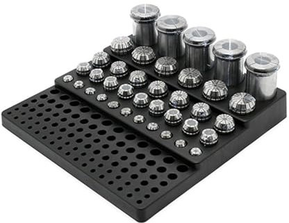 Fräs-Bit-Aufbewahrungsschale mit 131 Löchern, Bohrer-Schaftfräser, Aufbewahrungsbox für 4–32 mm Fräser-Werkzeug