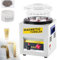 Lakenbroade Buratto Magnetico da 2000 Giri/min, capacità 600 g, buratto Vibrante, lucidatrice Rotante per Gioielli, Macchina per lucidatura di Gioielli con Rotazione unidirezionale/bi-rotolamento