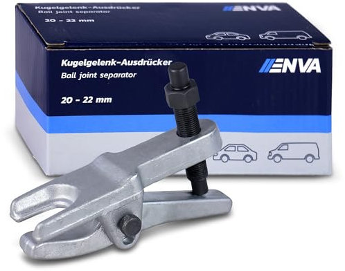 ENVA Kugelgelenk Ausdrücker 20-22 mm Universal Kugelgelenkabzieher Abzieher für Kugelgelenke Ausdrücker & Abzieher für Spurstangenkopf & Traggelenk Robustes Werkzeug zum Ausdrücken von Kugelgelenken