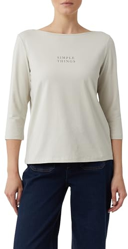 COMMA T-Shirt mit Frontprint und 3/4-Arm