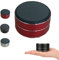 Buzzgo Speaker,Buzzgo Portable Bluetooth Mini Speaker,Small Wireless with Suction Cup Bone Conduction, Stereo Bass for Bathroom Outdoor (Red)