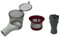 AGFQGLDPO Accessoires for aspirateur, bac à poussière, Cyclone, Maille métallique, pièces de Rechange, Compatible avec Jimmy JV53(Option 1)