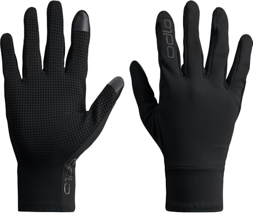 Odlo Sporthandschuhe Herren Damen Multisport Light | Unterziehhandschuhe I Ski und Lauf Handschuhe | Unisex