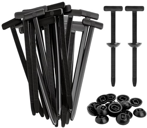 50 Stück Kabelbinder UV Beständig, 8.5cm Nylon Kabelbinderhalter für Reparaturen Auto Maschinen Haushalt, Nylon Universal Cable Tie Buckles, Universelle Kabelbinderschnalle, Kabelbinder Verschluss