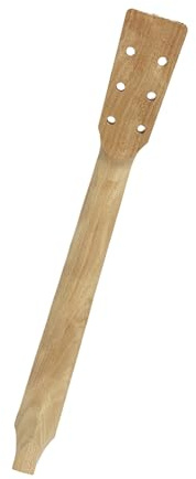 Precisions Okoume Gitarrenhals aus Holz, Handarbeit, Griffbrett, Gitarrenhals-Rohlinge, unlackierte Teile, Fingerplatte, Musikinstrument-Zubehör