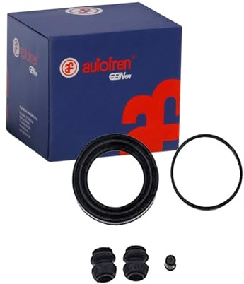 AUTOFREN SEINSA D4669 Bremssattel-Reparatursatz Vorne Kompatibel mit VW Transporter T4 Bus 70B, 70C, 7DB, 7DK, 70J, 70K, 7DC, 7DJ Transporter T4 Kastenwagen 70A, 70H, 7DA, 7DH