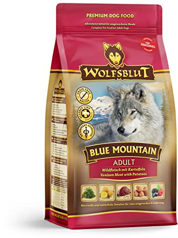 Wolfsblut - Blue Mountain - 500 g - Wildfleisch - Trockenfutter - Hundefutter - Getreidefrei