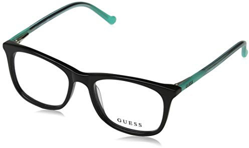 Guess Unisex-Erwachsene GU9164 001 47 Brillengestelle, Schwarz (Nero Lucido)