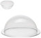 EH Design Semiesferas acrílicas de 100 mm, media bola transparente de vidrio acrílico para procesamiento y procesamiento, presentador de resaltar un producto especial, excelente cubierta protectora de