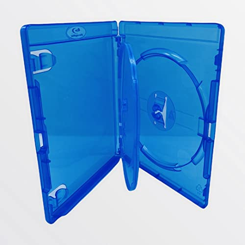 Amaray DT-AM3B5 X Triple Blu Ray Case - With A Inner Tray 14mm Spine Packaged in Dragon Trading Packaging
