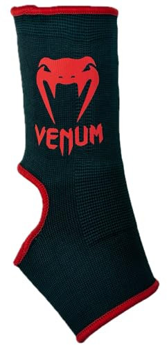 Venum Kontact Knöchelstützen – Paar – Schwarz/Rot – M