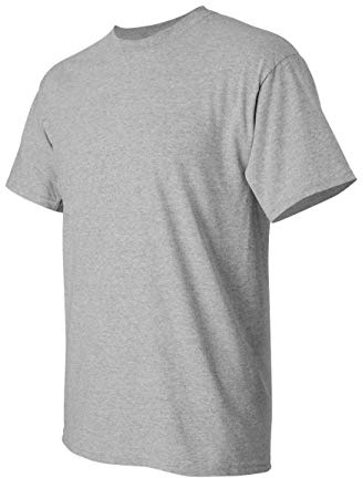 Gildan Blank T-Shirt - Unisex Style 5000 Adult - grey - XL