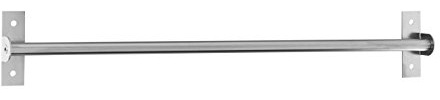 Premier Housewares Sorello Hanging Rail, Iron, Silver, 4 x 60 x 9 cm