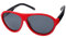 DUCO Kinder Sonnenbrille Polarisierte Sportbrille TPEE Flexibeles Gestell für Jungs und Mädchen K010 (Rot)