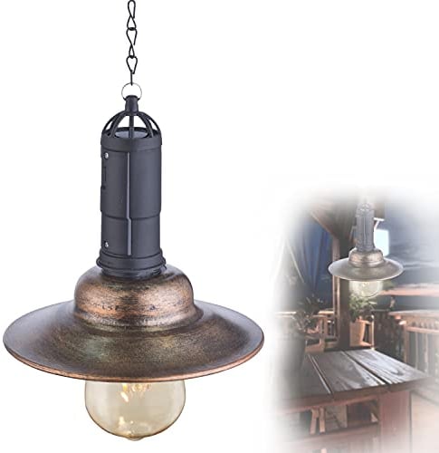 Solarleuchte Garten für Außen Deko Gartendeko Laterne für Draußen Solarlampe Gartenlampen Solar (Hängeleuchte, Deckenleuchte, LED, Durchmesser 15,5 cm, Glühbirne, Antik Design)