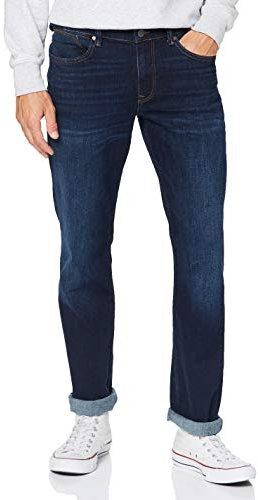 Cross Herren Dylan Jeans, Dark Blue, 34W / 30L EU