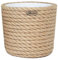 KORAD Pflanzentopf/Übertopf 14 Stil Boho EKO Natural, geflochtene Juteschnur, Graskorb, Jute, Ethno