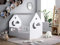 BDW Kinderbett 80x160cm MIT MATRAZE Haus Bettenhaus Hausbett Kinderzimmer Bett Kinder Kiefernholz Weiß