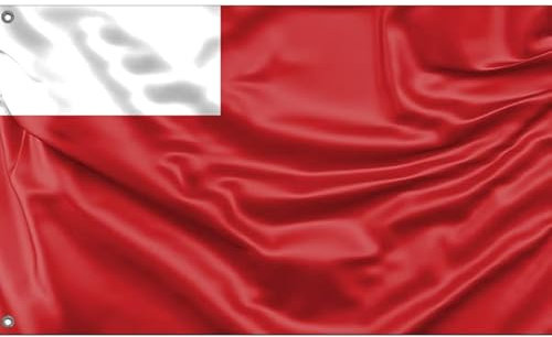 Flagge von Abu Dhabi, Vereinigte Arabische Emirate, einzigartiger Designdruck, hergestellt in der EU (90 x 150 cm)