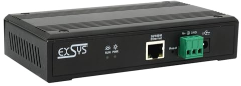 Exsys EX-61004 Ethernet zu 4 x Seriell RS-232/422/485