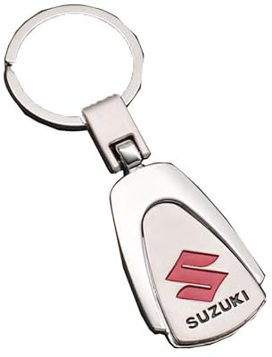 Porte-clés de Voiture pour Suzuki SX4 SWIFT Alto Liane Grand Vitara Jimny S-Cross, Cuir Voiture Porte-clés Pendentif Clé Créatif Multifonction Accessoires,C A3