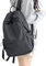 HYC00 Schulrucksack Damen, Causal Travel Schultaschen 15.6 Zoll Laptop Rucksack für Mädchen im Teenageralter Leichter Rucksack Wasserabweisend Bookbag College Boys Men Work Daypack,Grau L