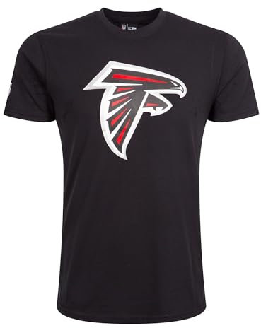 New Era Atlanta Falcons NFL Team Logo Schwarz T-Shirt - L