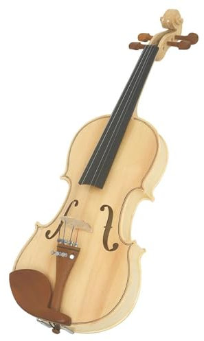 Erwachsenen geige Anfänger 4/4 Violine Handgeschnitzt Holzfarbe Violinensatz(Violin)